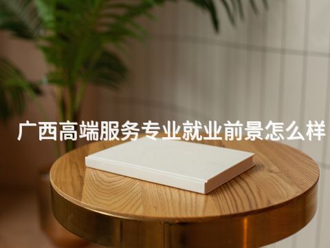 广西高端服务专业就业前景怎么样