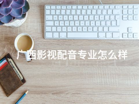 广西影视配音专业怎么样