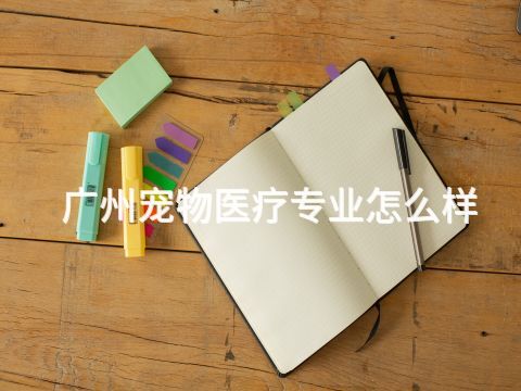 广州宠物医疗专业怎么样