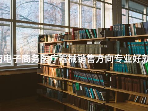 渭南电子商务医疗器械销售方向专业好就业吗