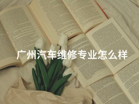 广州汽车维修专业怎么样