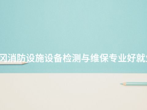 黄冈消防设施设备检测与维保专业好就业吗