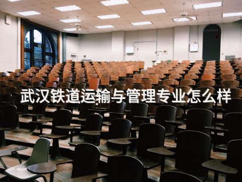 武汉铁道运输与管理专业怎么样(图1) 武汉铁道运输与管理专业怎么样(图1)