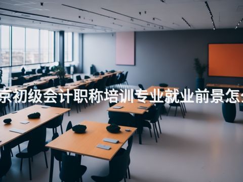 南京初級會計職稱培訓專業就業前景怎么樣