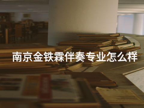 南京金鐵霖伴奏專業怎么樣(圖1) 南京金鐵霖伴奏專業怎么樣(圖1)