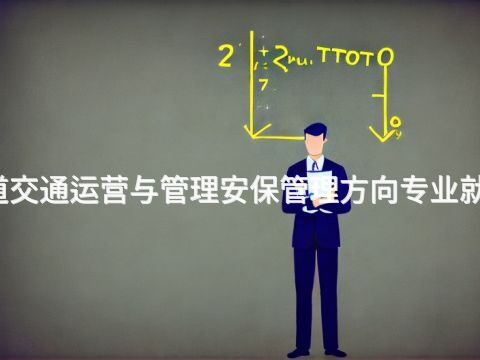 宝鸡城市轨道交通运营与管理安保管理方向专业就业前景怎么样