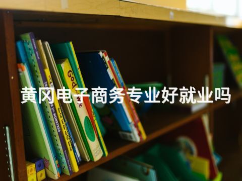 黃岡電子商務專業好就業嗎