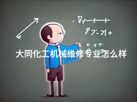 大同化工机械维修专业怎么样
