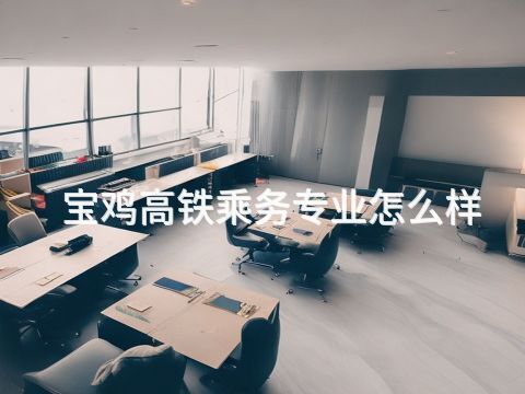 宝鸡高铁乘务专业怎么样