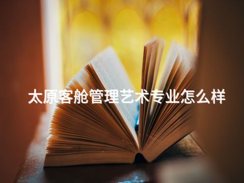 太原客舱管理艺术专业怎么样