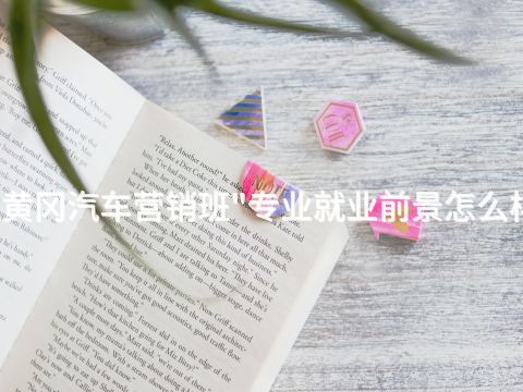 黄冈汽车营销班"专业就业前景怎么样